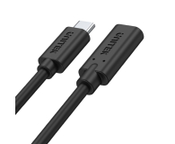 UNITEK Przedłużacz USB-C 3.1 GEN 2; 4K; PD 100W; 0,5m; M/F; C14086BK - 692905 - zdjęcie 3